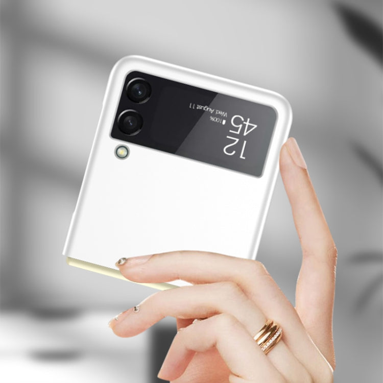 For Samsung Galaxy Z Flip3 5G GKK Ultra-thin Full Coverage PC Protective Case(White)