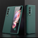 For Samsung Galaxy Z Fold3 5G GKK Ultra-thin Full Coverage PC Protective Case(Dark Night Green)