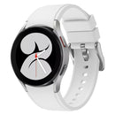For Samsung Galaxy Watch4 44mm Silicone Watch Band(White)