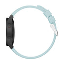 For Samsung Galaxy Watch4 44mm Silicone Watch Band(Light Blue)