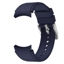 For Samsung Galaxy Watch4 44mm Silicone Watch Band(Midnight Blue)