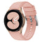 For Samsung Galaxy Watch4 Classic 42mm Silicone Watch Band(Pink)