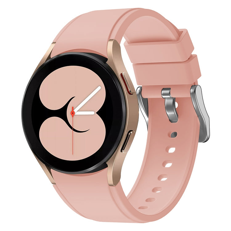 For Samsung Galaxy Watch4 Classic 42mm Silicone Watch Band(Pink)