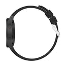 For Samsung Galaxy Watch4 Classic 42mm Silicone Watch Band(Black)