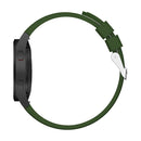 For Samsung Galaxy Watch4 Classic 42mm Silicone Watch Band(Army Green)