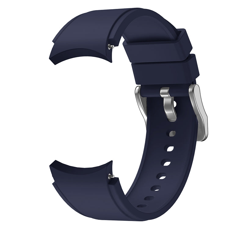 For Samsung Galaxy Watch4 Classic 42mm Silicone Watch Band(Midnight Blue)