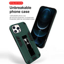 2 in 1 PC + TPU Shockproof Protective Case with Invisible Holder For iPhone 13 Pro(Rose Gold)
