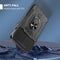 All-inclusive PC TPU Tempered Glass Film Integral Shockproof Case For iPhone 13(Black)