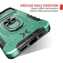 All-inclusive PC TPU Tempered Glass Film Integral Shockproof Case For iPhone 13(Green)