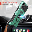 All-inclusive PC TPU Tempered Glass Film Integral Shockproof Case For iPhone 13(Green)
