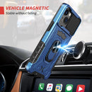 All-inclusive PC TPU Tempered Glass Film Integral Shockproof Case For iPhone 13(Blue)
