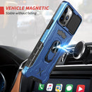 All-inclusive PC TPU Tempered Glass Film Integral Shockproof Case For iPhone 13 Pro(Blue)