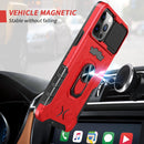 All-inclusive PC TPU Tempered Glass Film Integral Shockproof Case For iPhone 13 Pro(Red)