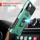 All-inclusive PC TPU Tempered Glass Film Integral Shockproof Case For iPhone 13 Pro Max(Green)