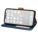 Crazy Horse Texture Detachable Horizontal Flip PU Leather Case with Holder & Card Slots & Wallet & Photo Frame For iPhone 13 mini(Blue)