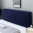 Polar Fleece Elastic Full Covered Headboard Dust Cover, Size:120cm(Blue)