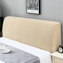 Polar Fleece Elastic Full Covered Headboard Dust Cover, Size:200cm(Mustard Yellow)