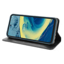 For Nokia XR20 Magnetic Buckle Retro Crazy Horse Texture Horizontal Flip Leather Case with Holder & Card Slots & Photo Frame(Black)