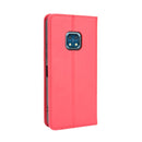For Nokia XR20 Magnetic Buckle Retro Crazy Horse Texture Horizontal Flip Leather Case with Holder & Card Slots & Photo Frame(Red)