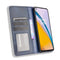 For OnePlus Nord 2 5G Magnetic Buckle Retro Crazy Horse Texture Horizontal Flip Leather Case with Holder & Card Slots & Photo Frame(Blue)