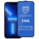 9H 10D Full Screen Tempered Glass Screen Protector For iPhone 13 / 13 Pro(Black)