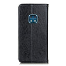 For Nokia XR20 5G Magnetic Crazy Horse Texture Horizontal Flip Leather Case with Holder & Card Slots & Wallet(Black)