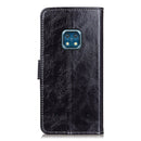 For Nokia XR20 5G Retro Crazy Horse Texture Horizontal Flip Leather Case with Holder & Card Slots & Photo Frame & Wallet(Black)
