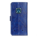 For Nokia XR20 5G Retro Crazy Horse Texture Horizontal Flip Leather Case with Holder & Card Slots & Photo Frame & Wallet(Blue)