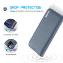 DUX DUCIS Hivo Series Cowhide + PU + TPU Leather Horizontal Flip Case with Holder & Card Slots For iPhone 13 mini(Light Blue)