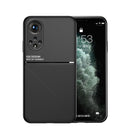 Classic Tilt Strip Grain Magnetic Shockproof PC + TPU Case For Honor 50(Green)