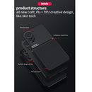 Classic Tilt Strip Grain Magnetic Shockproof PC + TPU Case For Honor 50(Blue)