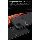 Classic Tilt Strip Grain Magnetic Shockproof PC + TPU Case For Samsung Galaxy A22 4G(Blue)