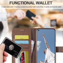 LC.IMEEKE Calf Texture Horizontal Flip Leather Case with Holder & Card Slots & Wallet For OPPO A16(Brown)