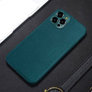 Accurate Hole Braided Nylon Heat Dissipation PC + TPU Protective Case For iPhone 13 Pro(Dark Green)