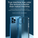 SULADA Electroplating Shockproof Ultra-thin TPU Protective Case For iPhone 13 Pro(Blue)