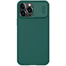 NILLKIN Black Mirror Pro Series Camshield Full Coverage Dust-proof Scratch Resistant Phone Case For iPhone 13 Pro Max(Green)