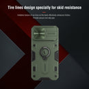 NILLKIN Shockproof CamShield Armor Protective Case with Invisible Ring Holder For iPhone 13 Pro Max(Green)