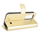 For Ulefone Armor 11 5G/11T 5G Crazy Horse Texture Horizontal Flip Leather Case with Holder & Card Slots & Lanyard(Gold)