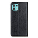 For Motorola Edge 20 Lite Magnetic Crazy Horse Texture Horizontal Flip Leather Case with Holder & Card Slots & Wallet(Black)