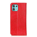 For Motorola Edge 20 Lite Magnetic Crazy Horse Texture Horizontal Flip Leather Case with Holder & Card Slots & Wallet(Red)