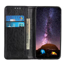 For Motorola Edge 20 Pro Magnetic Crazy Horse Texture Horizontal Flip Leather Case with Holder & Card Slots & Wallet(Black)