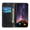 For Motorola Edge 20 Pro Magnetic Crazy Horse Texture Horizontal Flip Leather Case with Holder & Card Slots & Wallet(Black)