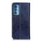 For Motorola Edge 20 Pro Magnetic Crazy Horse Texture Horizontal Flip Leather Case with Holder & Card Slots & Wallet(Blue)