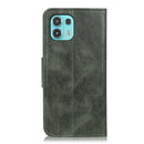 For Motorola Edge 20 Lite Mirren Crazy Horse Texture Horizontal Flip Leather Case with Holder & Card Slots & Wallet(Dark Green)