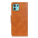 For Motorola Edge 20 Lite Mirren Crazy Horse Texture Horizontal Flip Leather Case with Holder & Card Slots & Wallet(Brown)