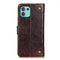 For Motorola Edge 20 Lite Copper Buckle Nappa Texture Horizontal Flip Leather Case with Holder & Card Slots & Wallet(Coffee)