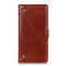For Motorola Edge 20 Pro Copper Buckle Nappa Texture Horizontal Flip Leather Case with Holder & Card Slots & Wallet(Brown)