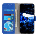 For Motorola Edge 20 Pro Magnetic Crocodile Texture Horizontal Flip Leather Case with Holder & Card Slots & Wallet(Blue)