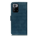 For Xiaomi Poco X3 GT Magnetic Crocodile Texture Horizontal Flip Leather Case with Holder & Card Slots & Wallet(Green)