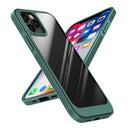 Shockproof TPU + PC Protective Case For iPhone 13 Pro (Dark Green)